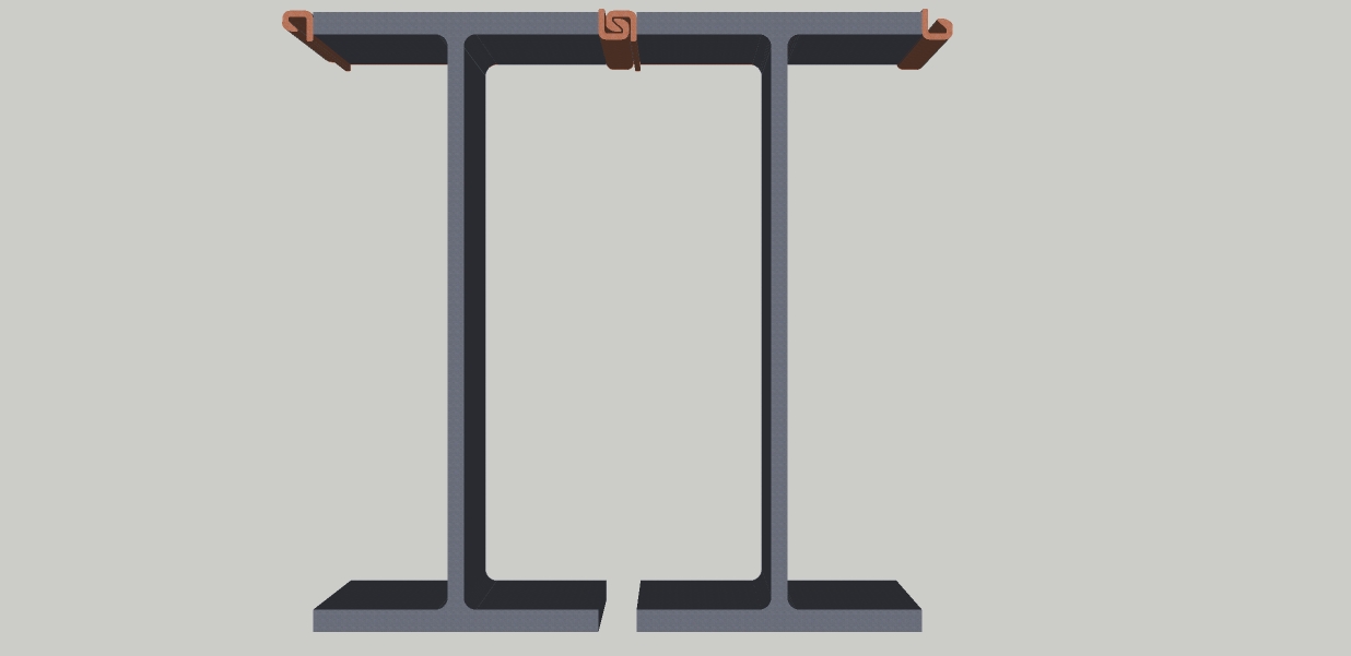 Poutre en H avec embrayage C9